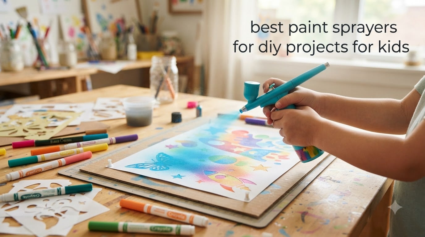 best paint sprayers for diy projects for kids