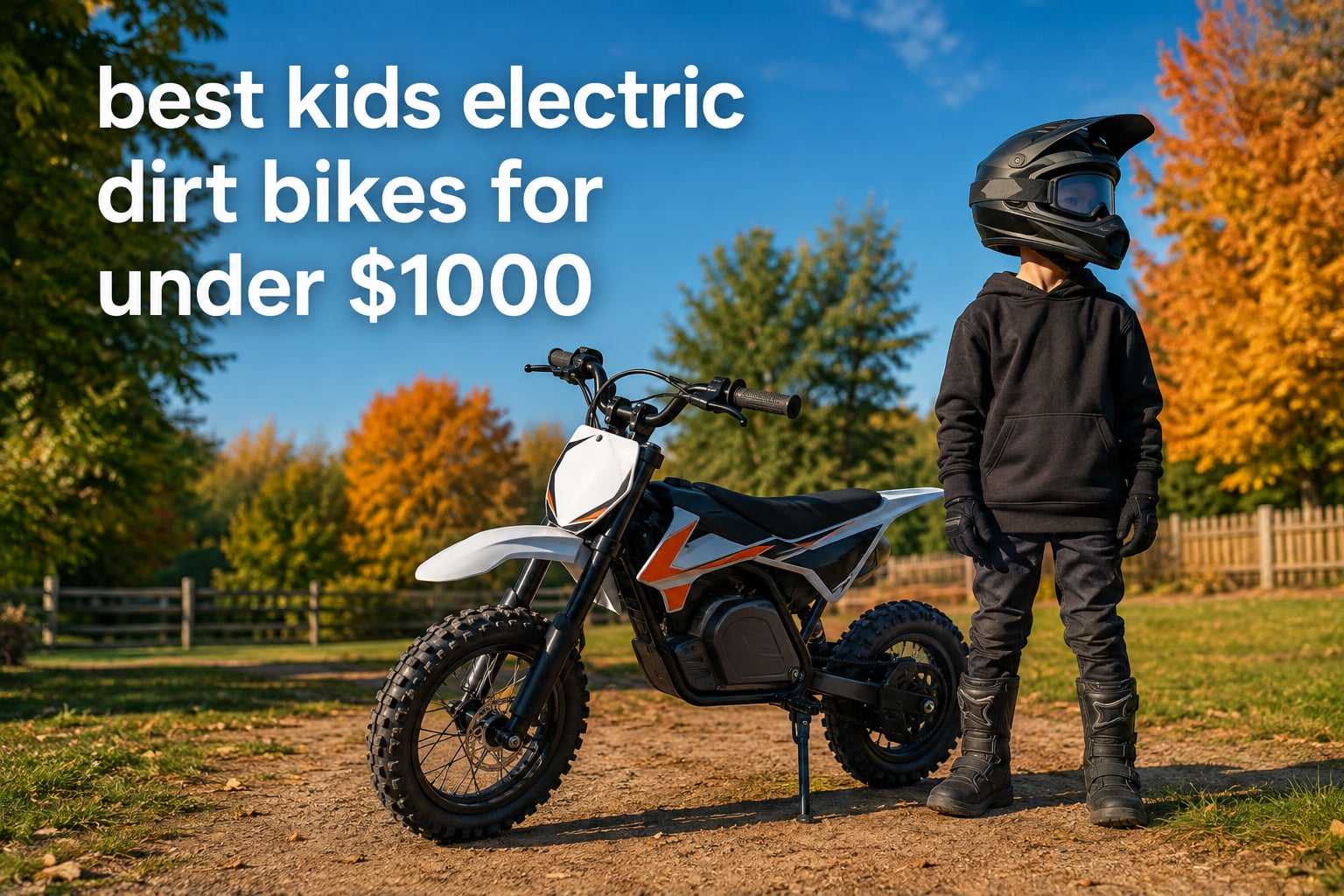 best kids electric dirt bikes for under $1000