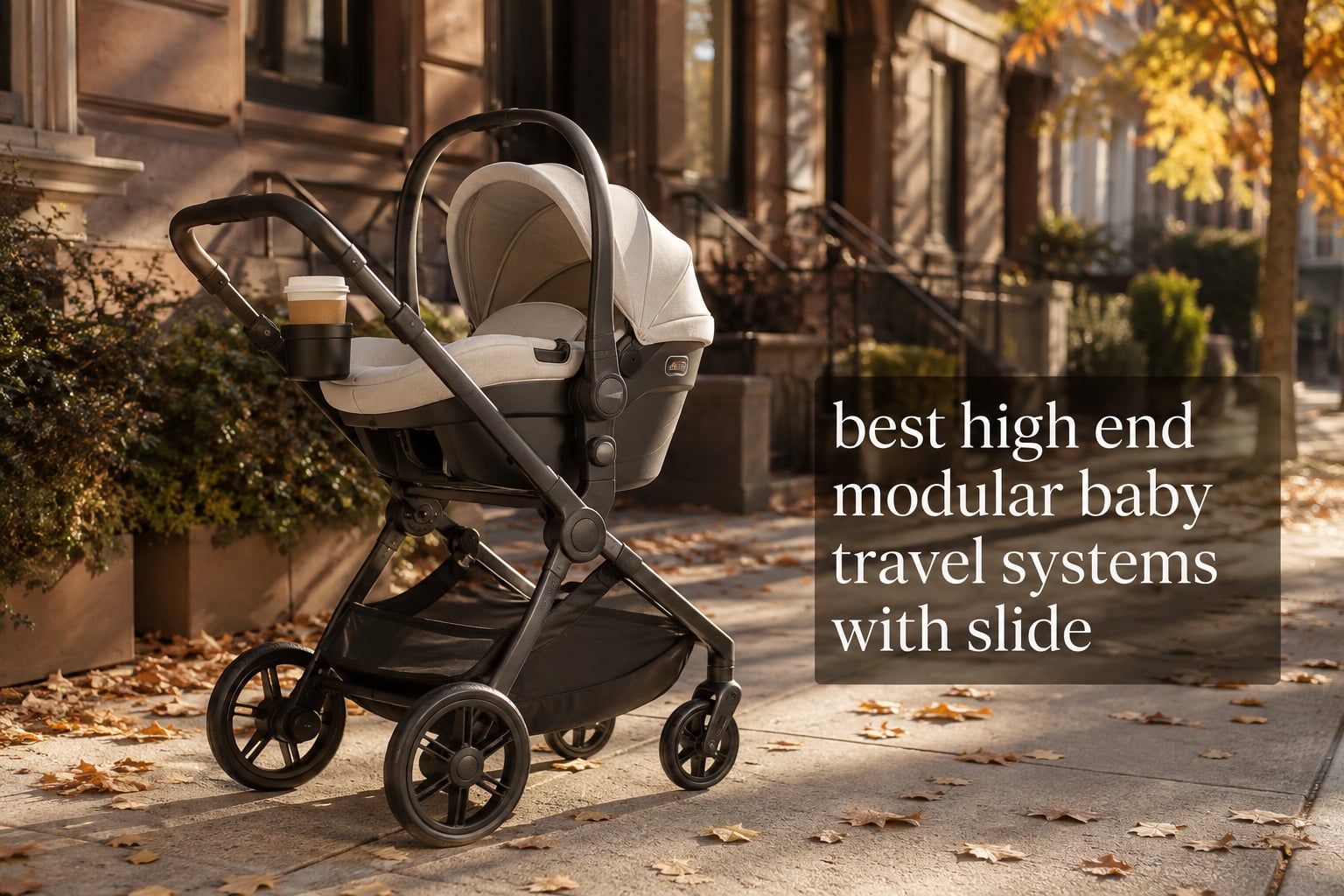 best high end modular baby travel systems with slide