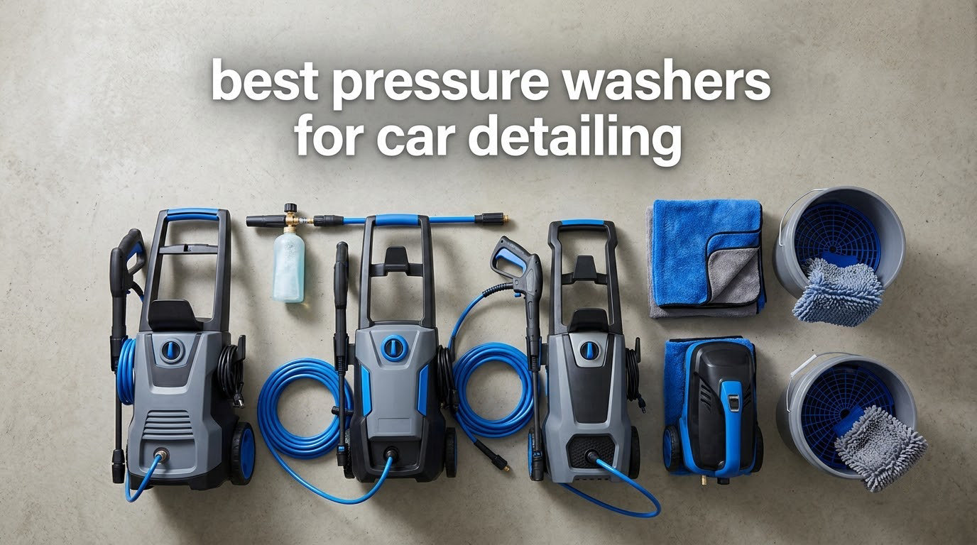 best pressure washers for car detailing