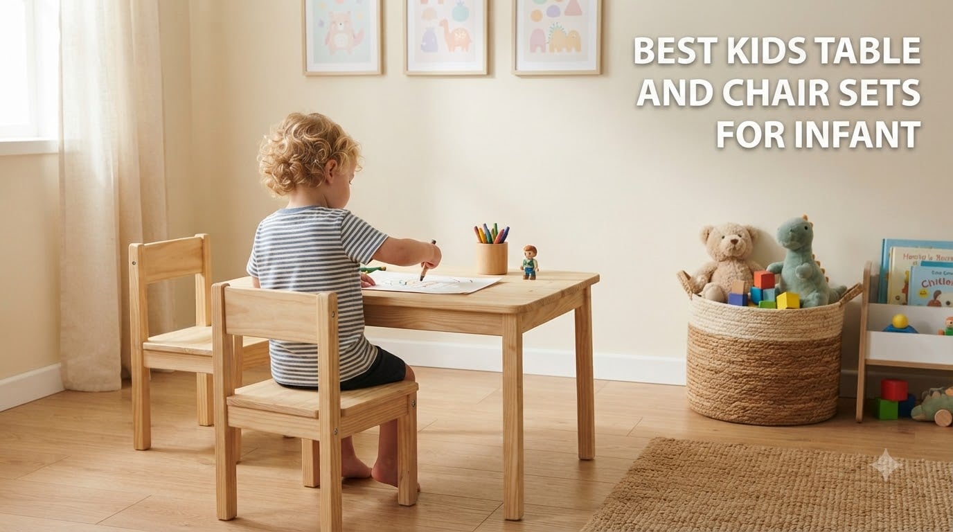 best kids table and chair sets for infant