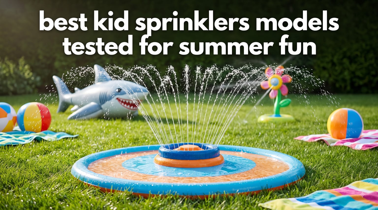 best kid sprinklers models tested for summer fun