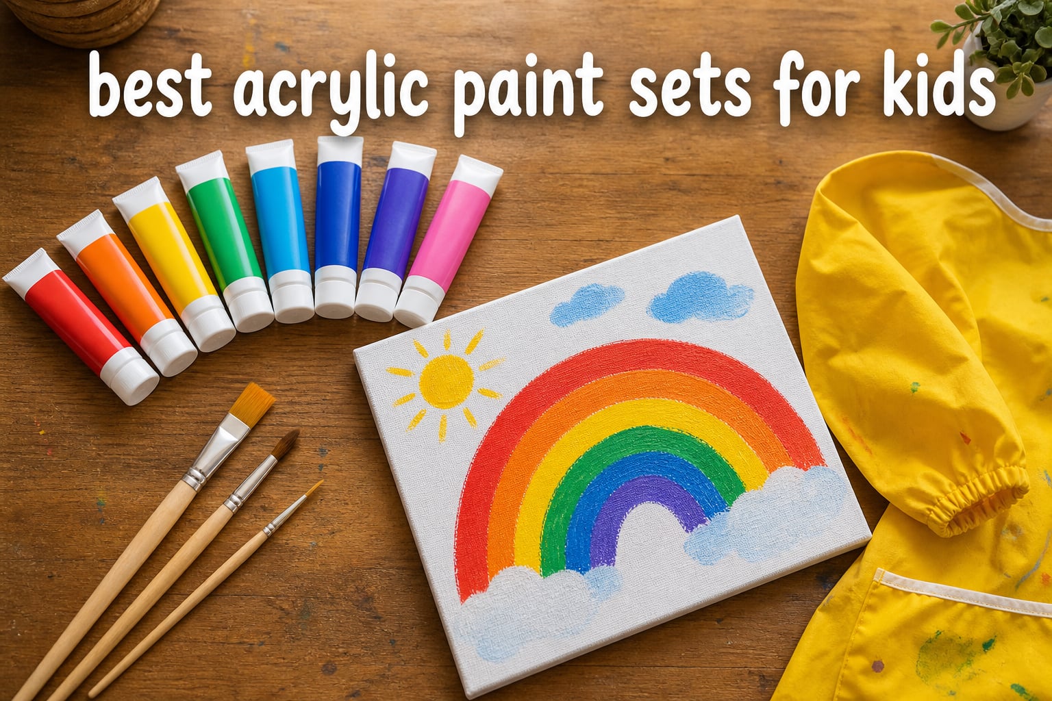 best acrylic paint sets for kids