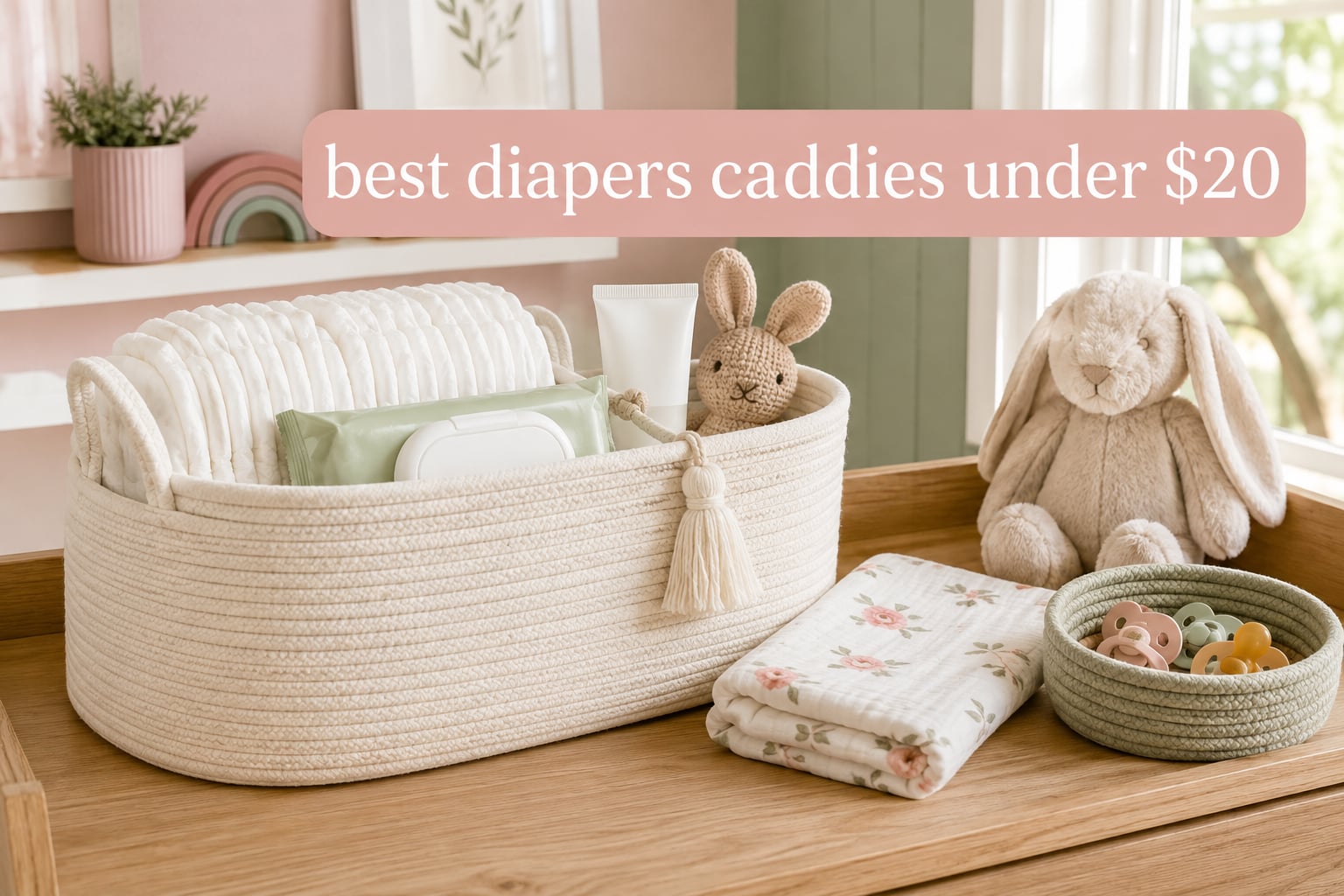 best diapers caddies under $20