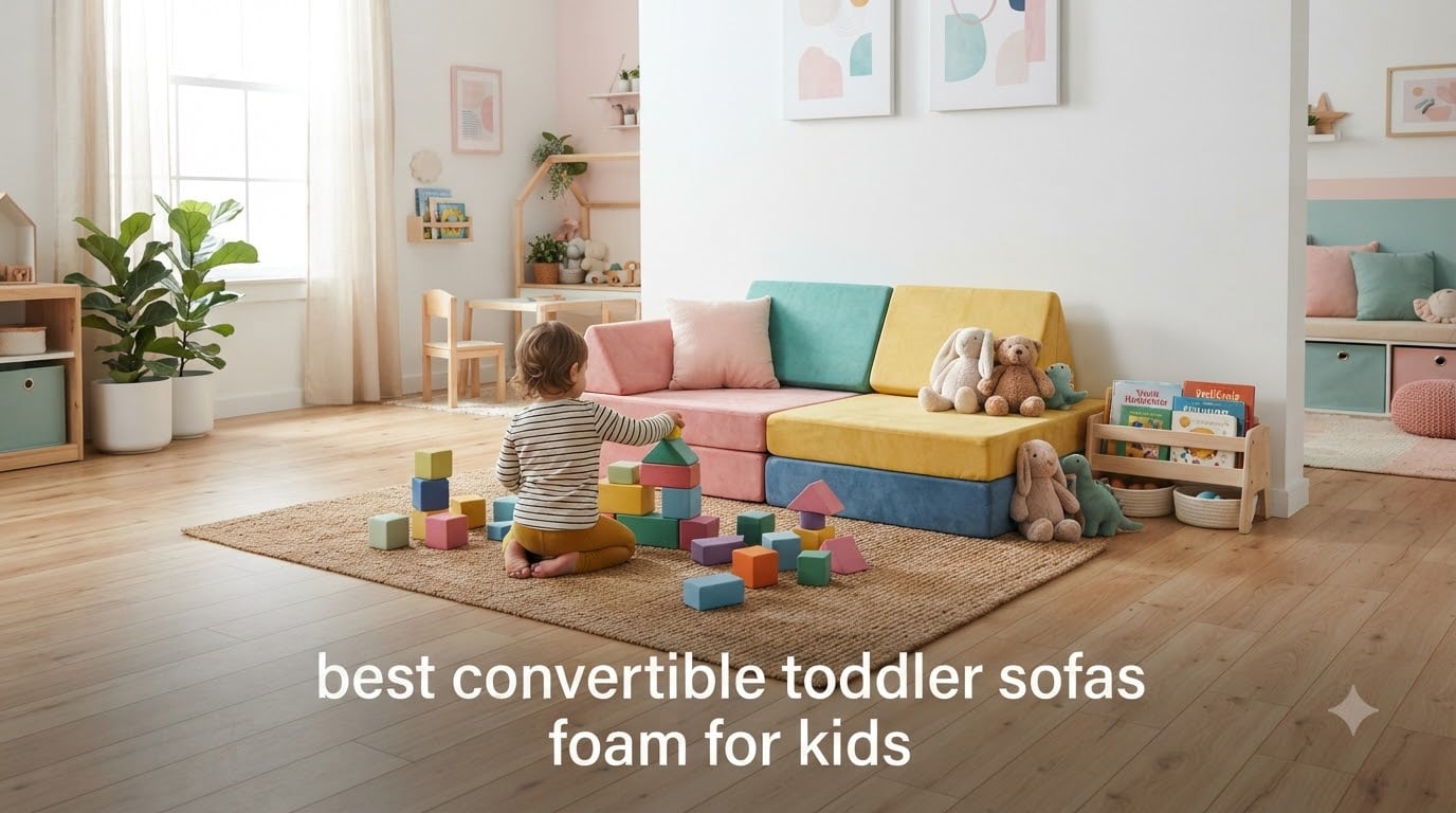 best convertible toddler sofas foam for kids