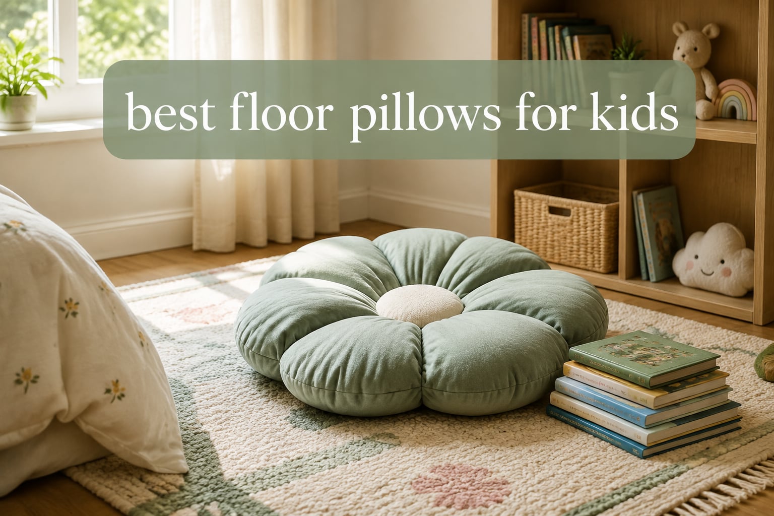 best floor pillows for kids