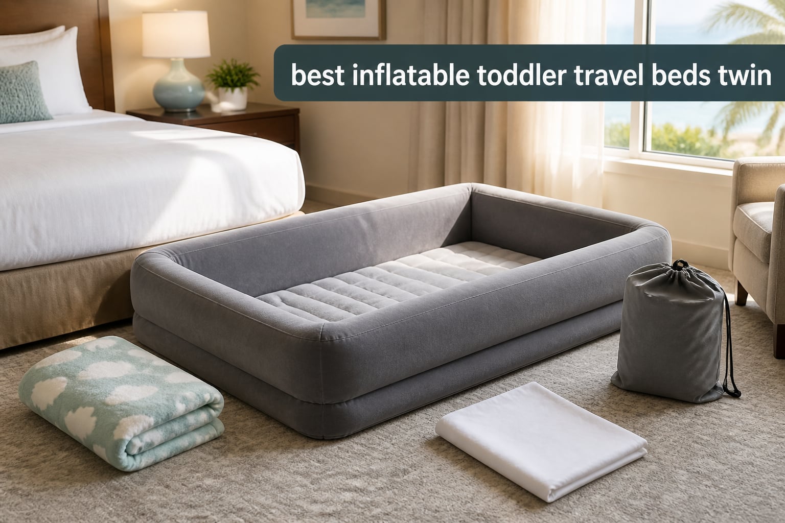best inflatable toddler travel beds twin
