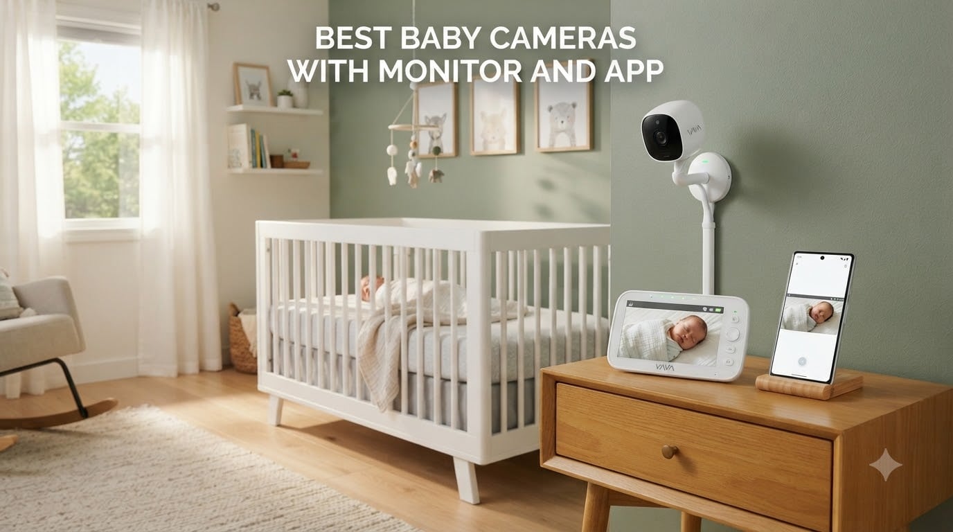 best baby cameras with monitor and app