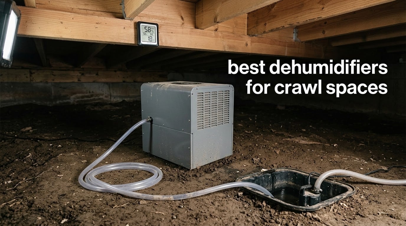 best dehumidifiers for crawl spaces