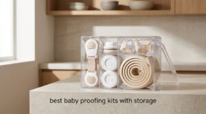 best baby proofing kits with storage