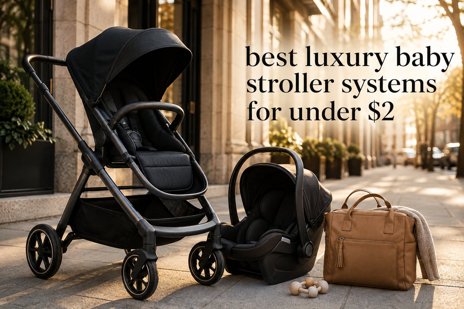 best luxury baby stroller systems for under $2