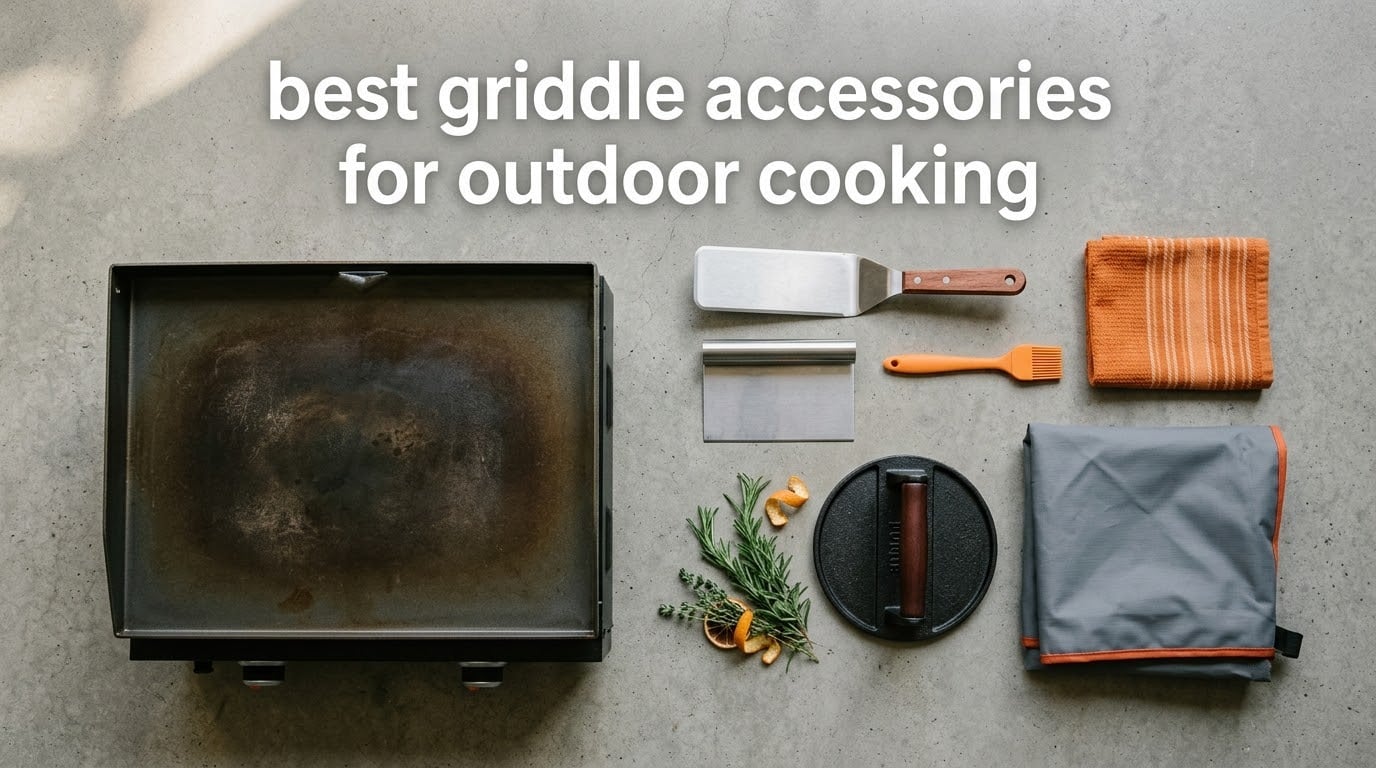 best griddle accessories for outdoor cooking