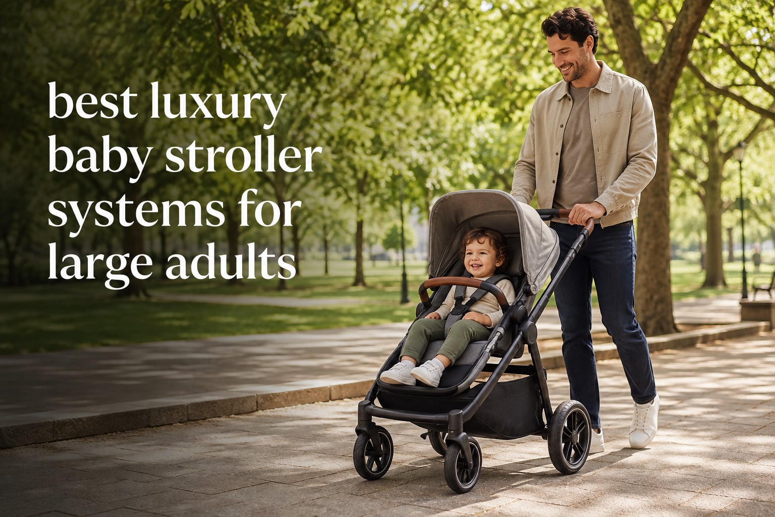 best luxury baby stroller systems for large adults