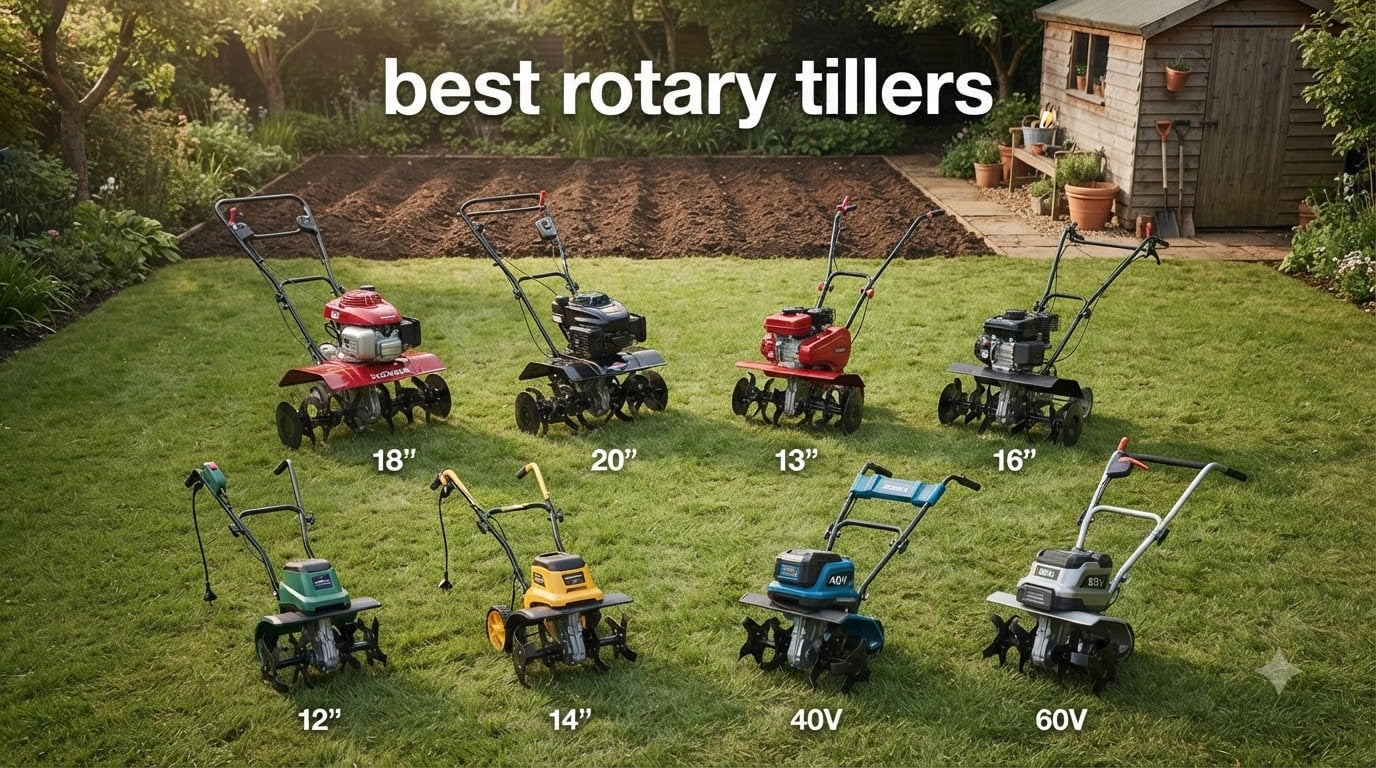best rotary tillers