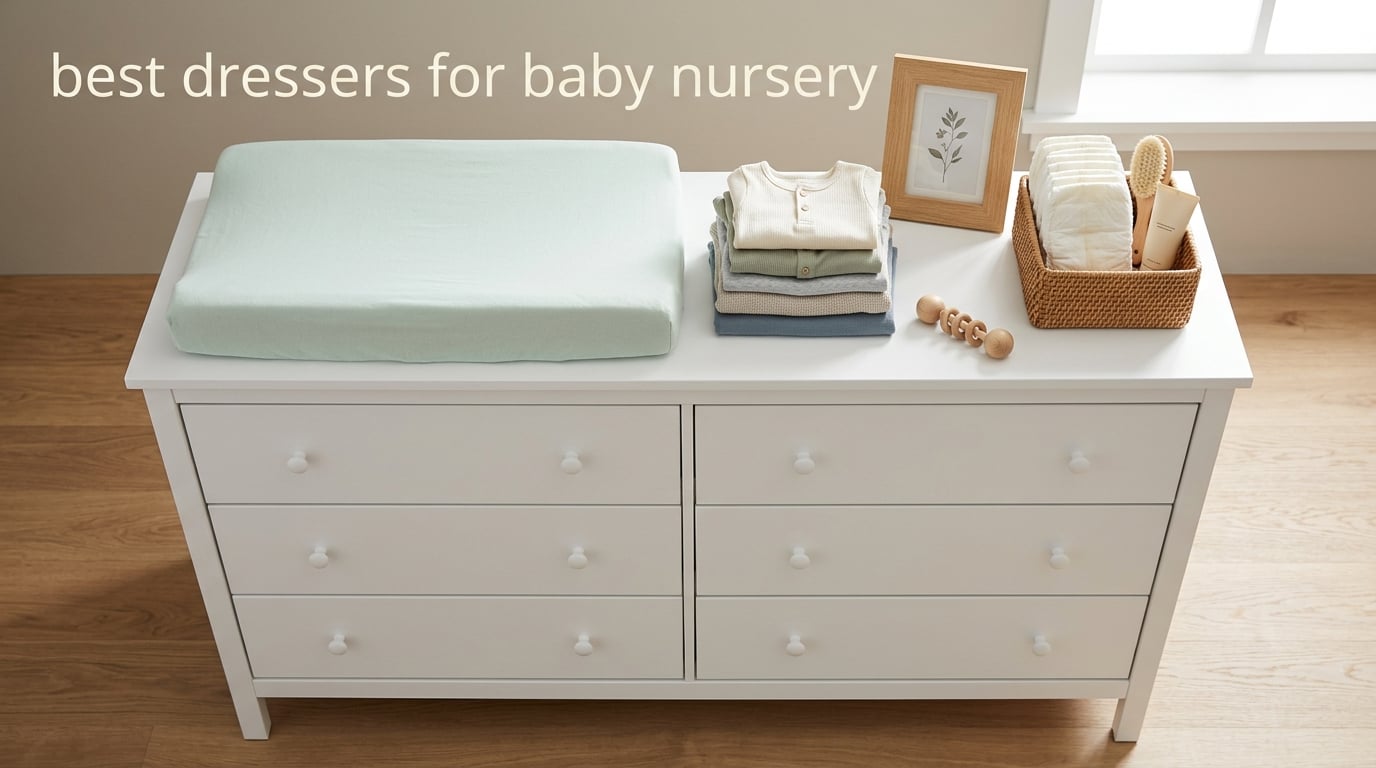 best dressers for baby nursery