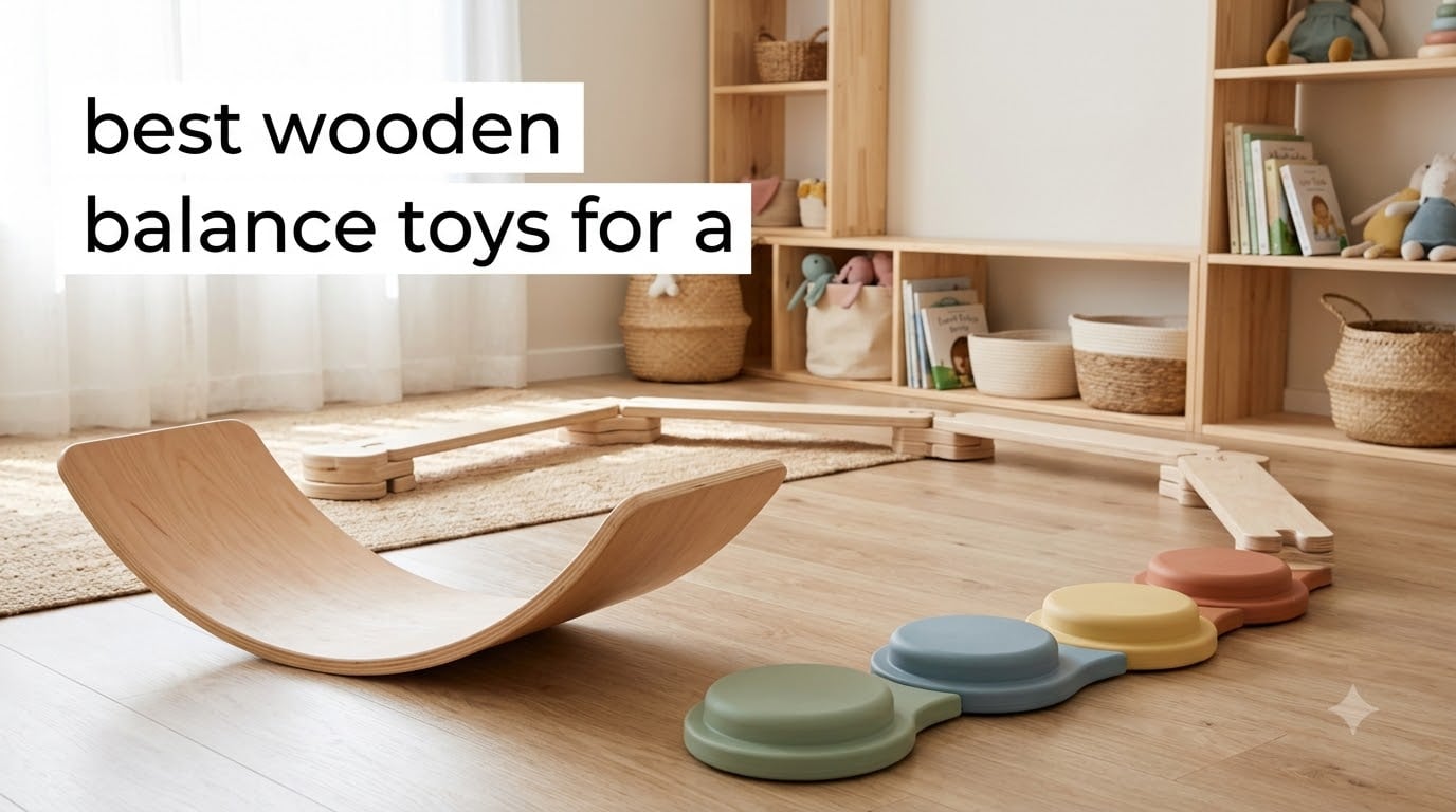 best wooden balance toys for a