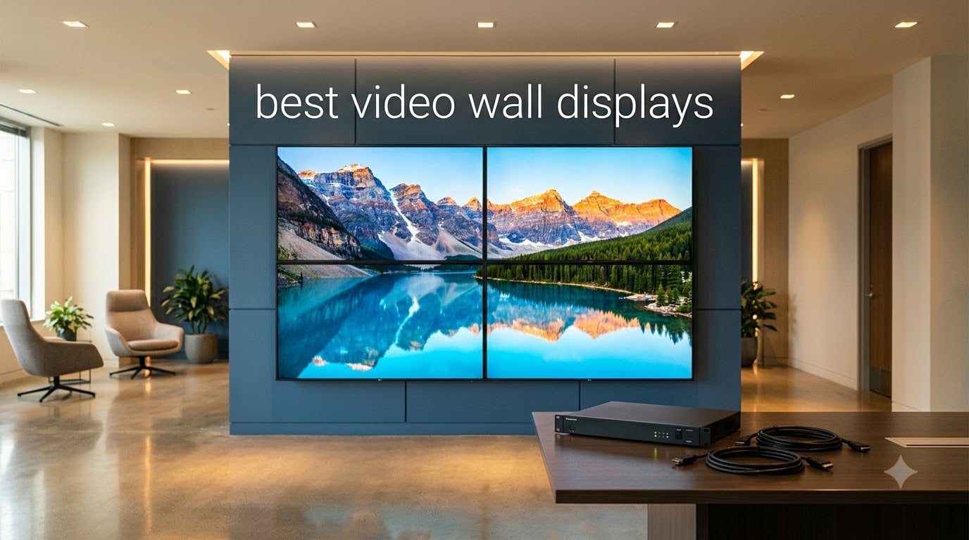 best video wall displays