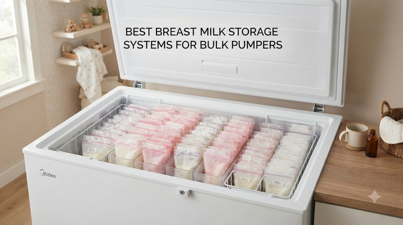 best breast milk storage systems for bulk pumpers