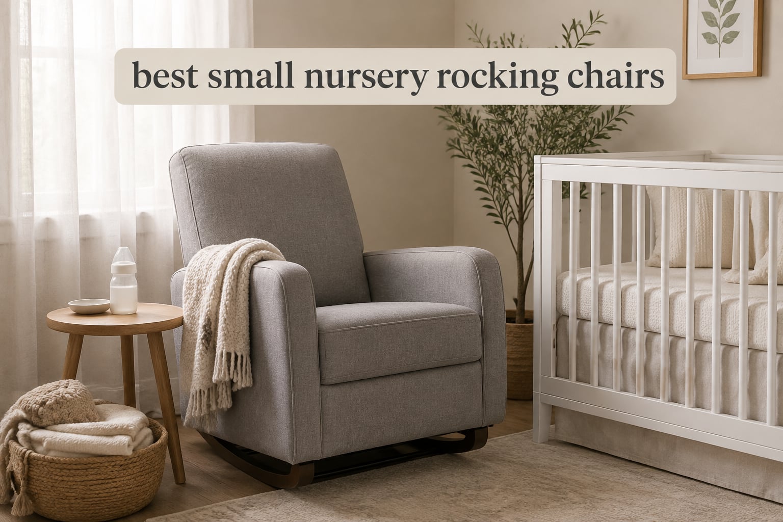 best small nursery rocking chairs
