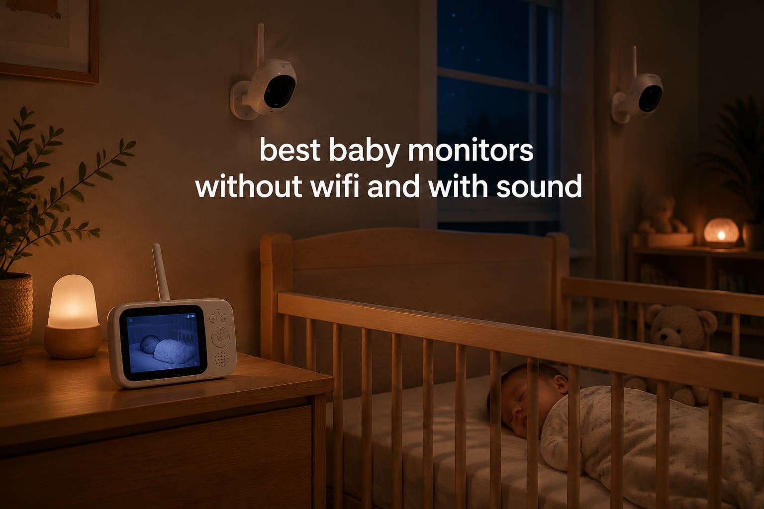 best baby monitors without wifi and with sound