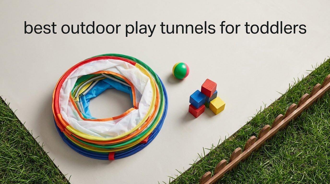 best outdoor play tunnels for toddlers