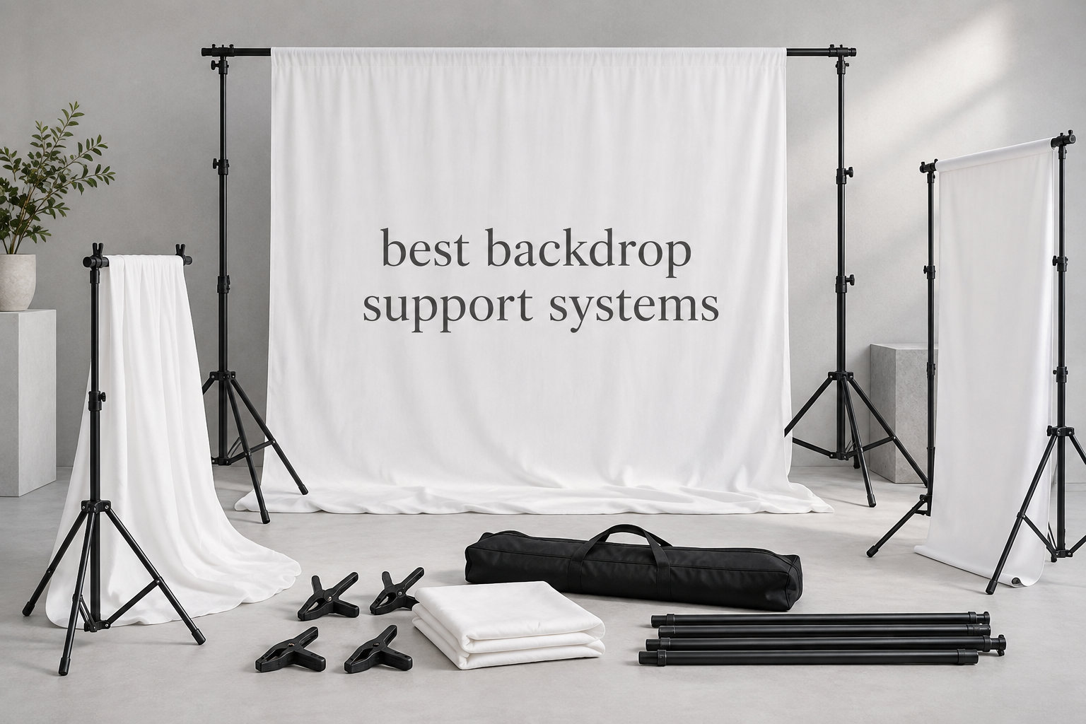 best backdrop support systems