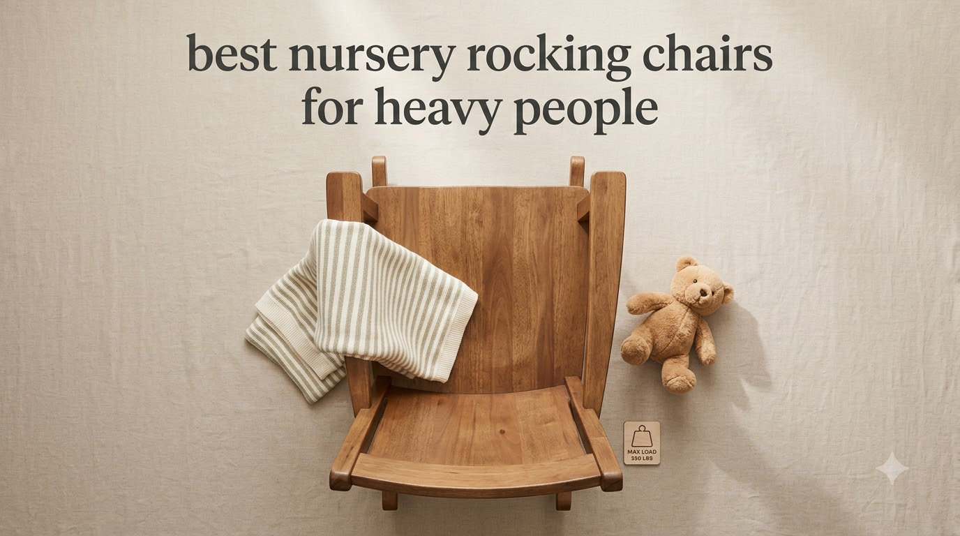 best nursery rocking chairs for heavy people