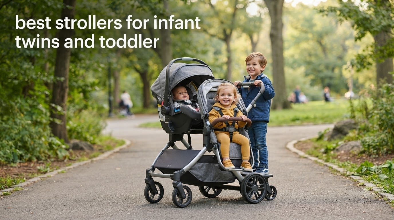 best strollers for infant twins and toddler
