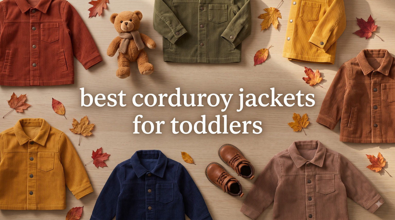 best corduroy jackets for toddlers