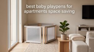 best baby playpens for apartments space saving
