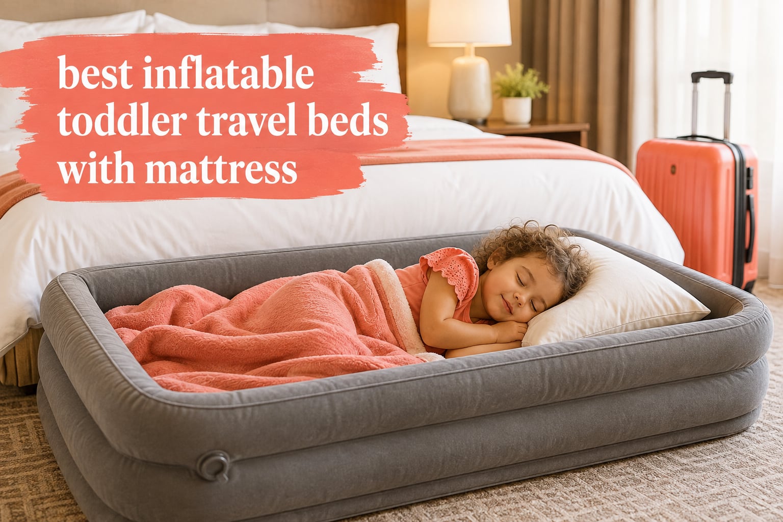 best inflatable toddler travel beds with mattress
