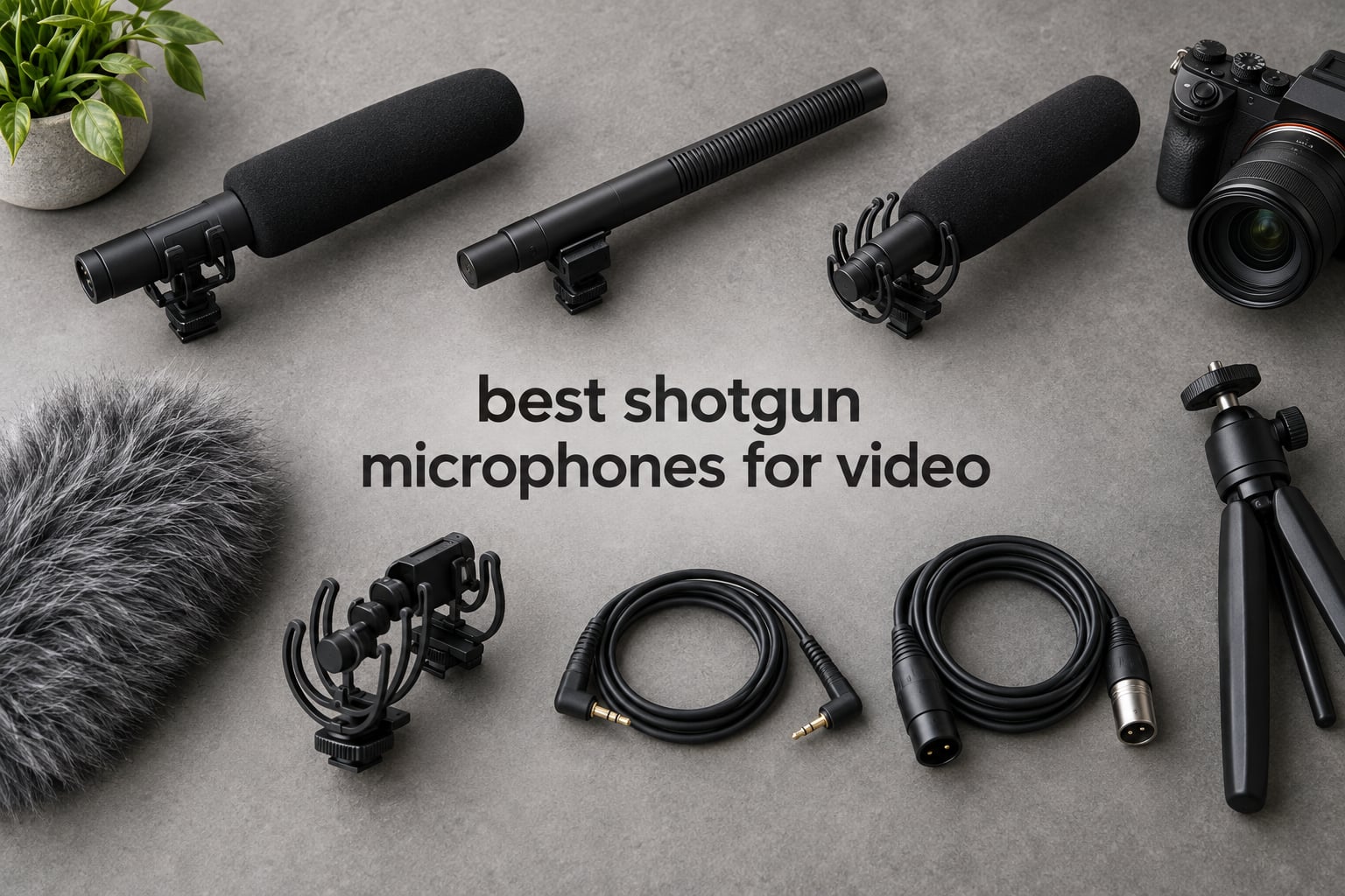 best shotgun microphones for video