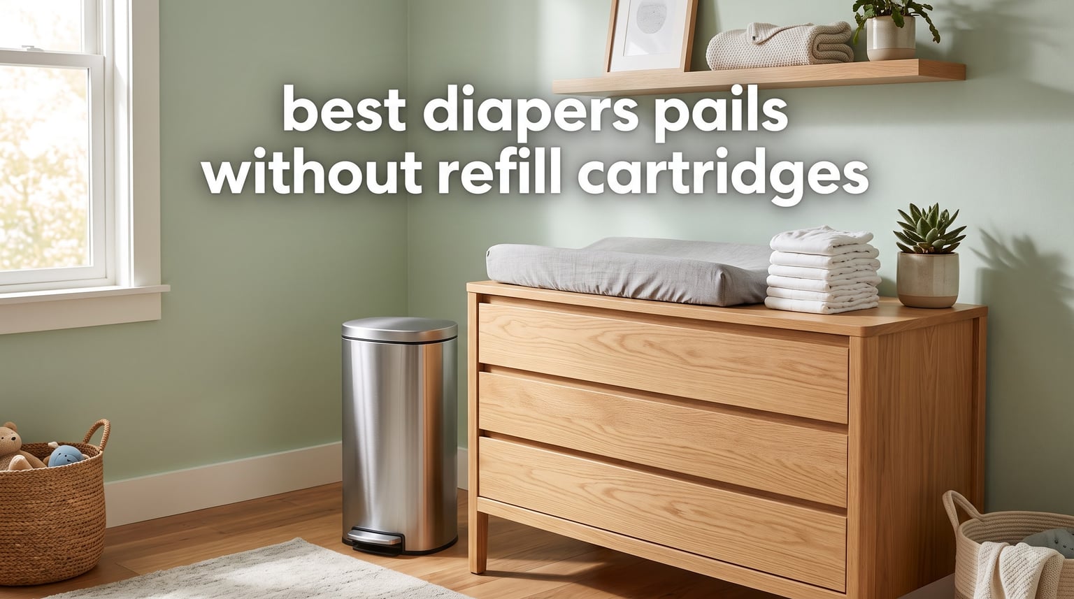 best diapers pails without refill cartridges