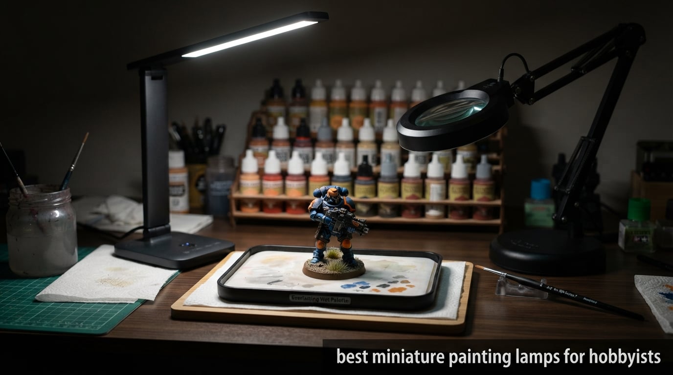 best miniature painting lamps for hobbyists