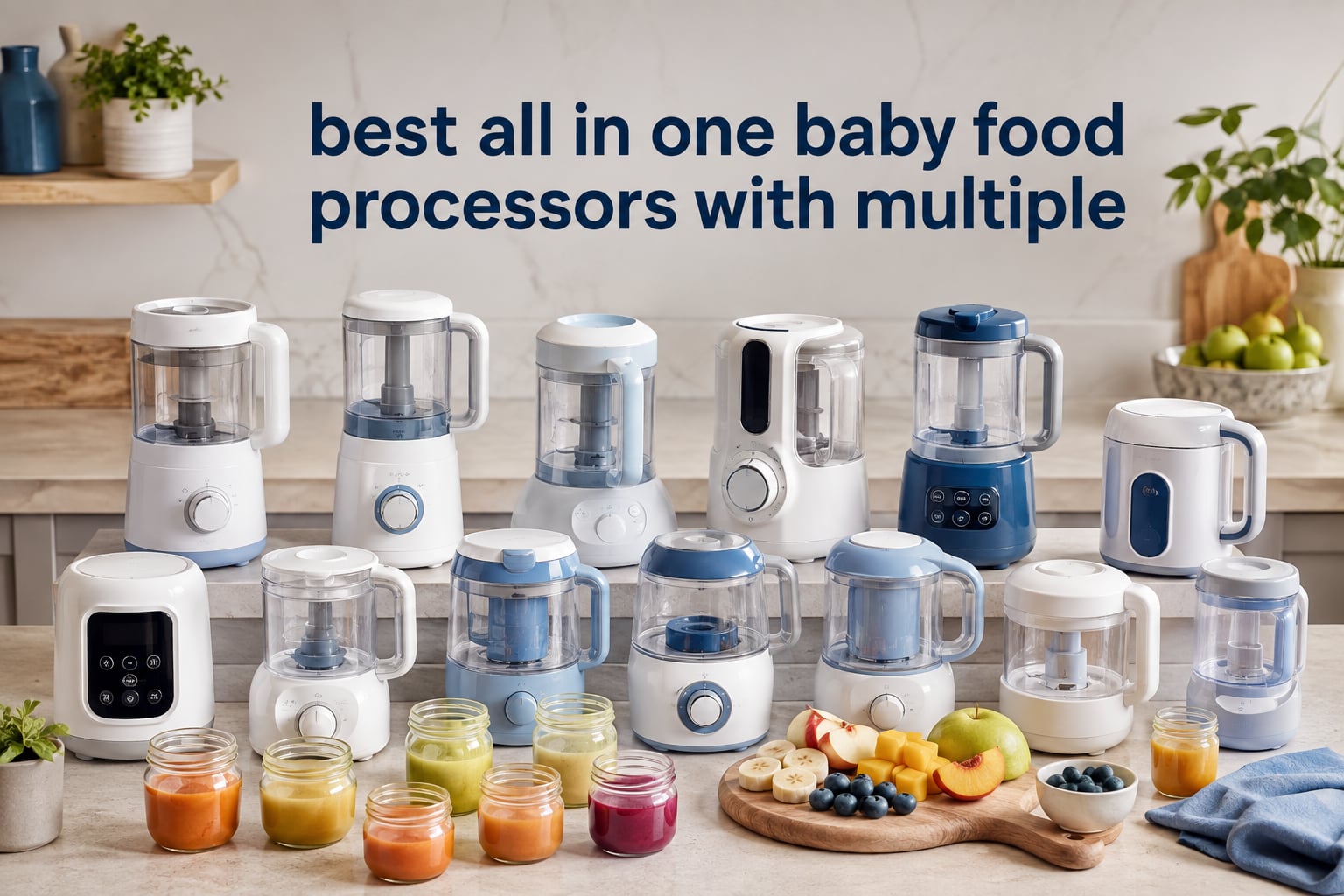best all in one baby food processors with multiple