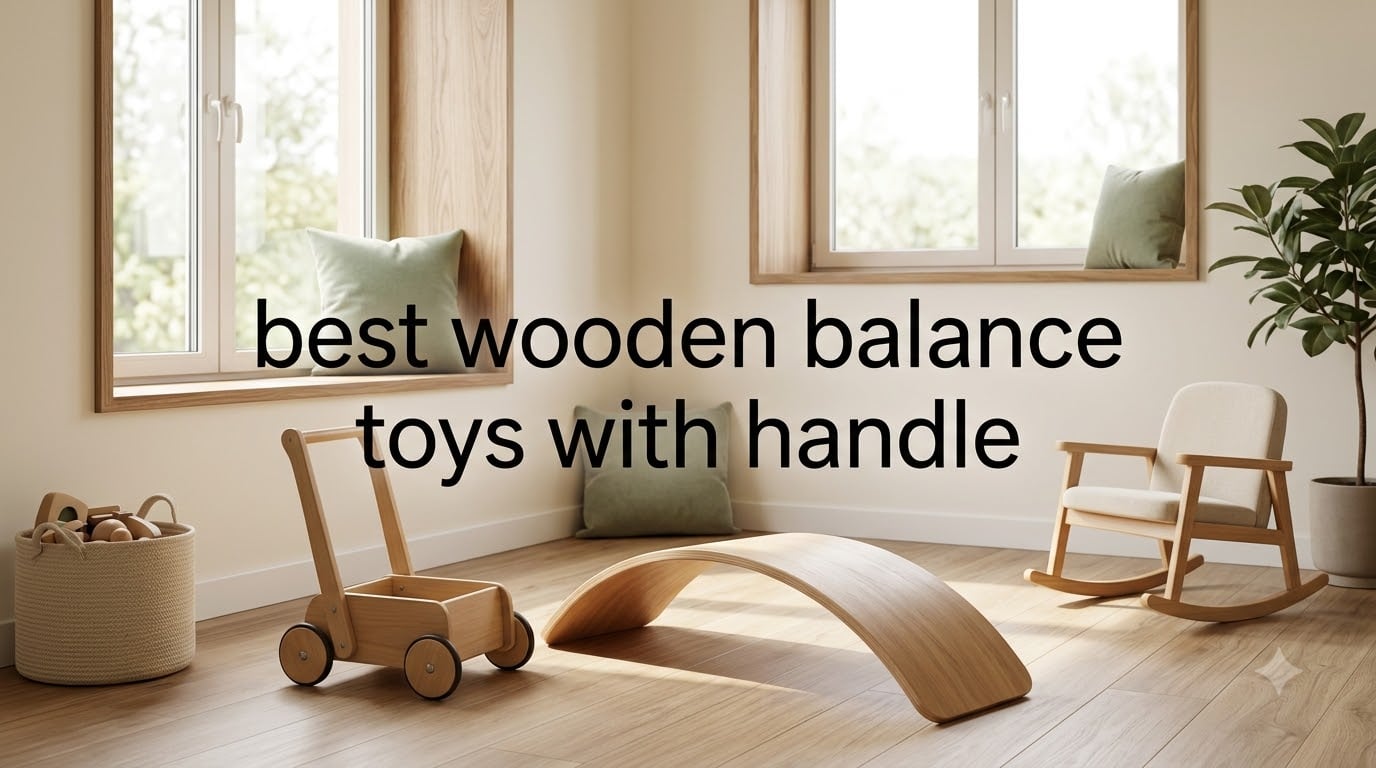 best wooden balance toys with handle