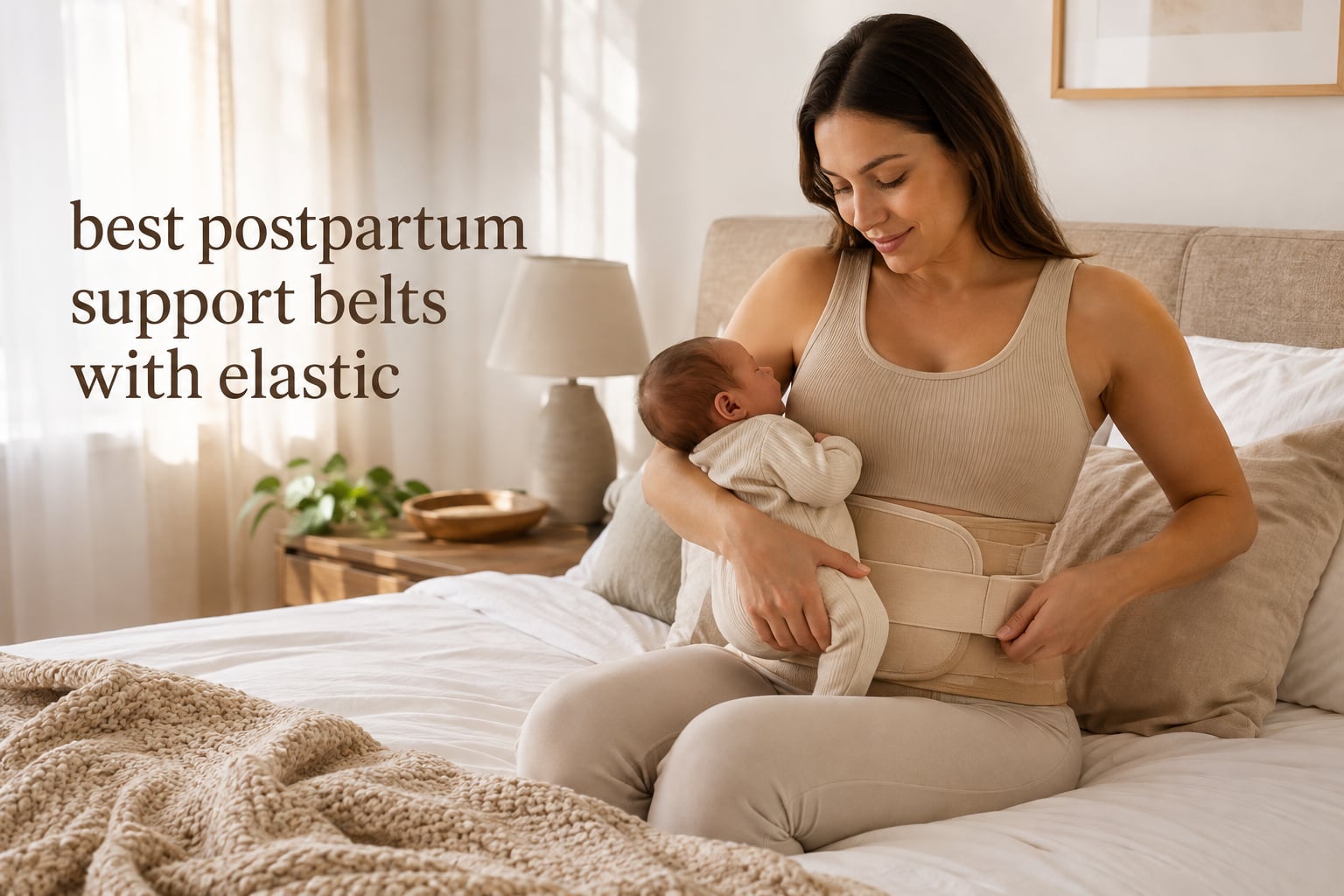 best postpartum support belts with elastic