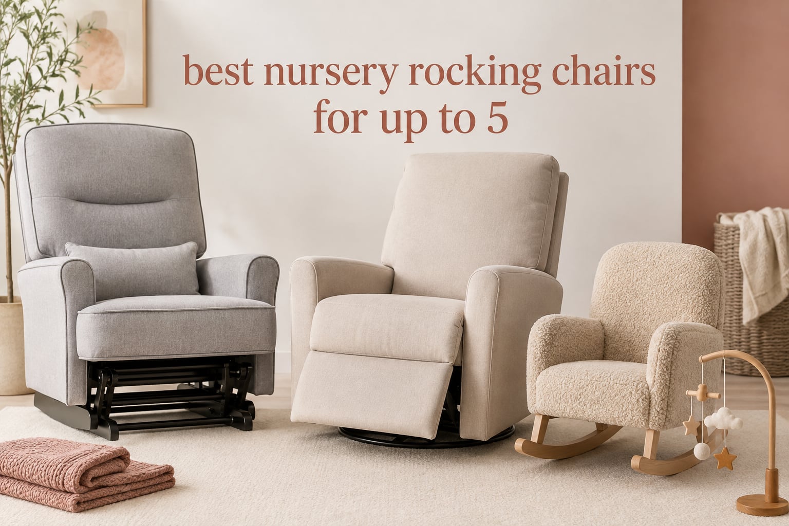 best nursery rocking chairs for up to 5