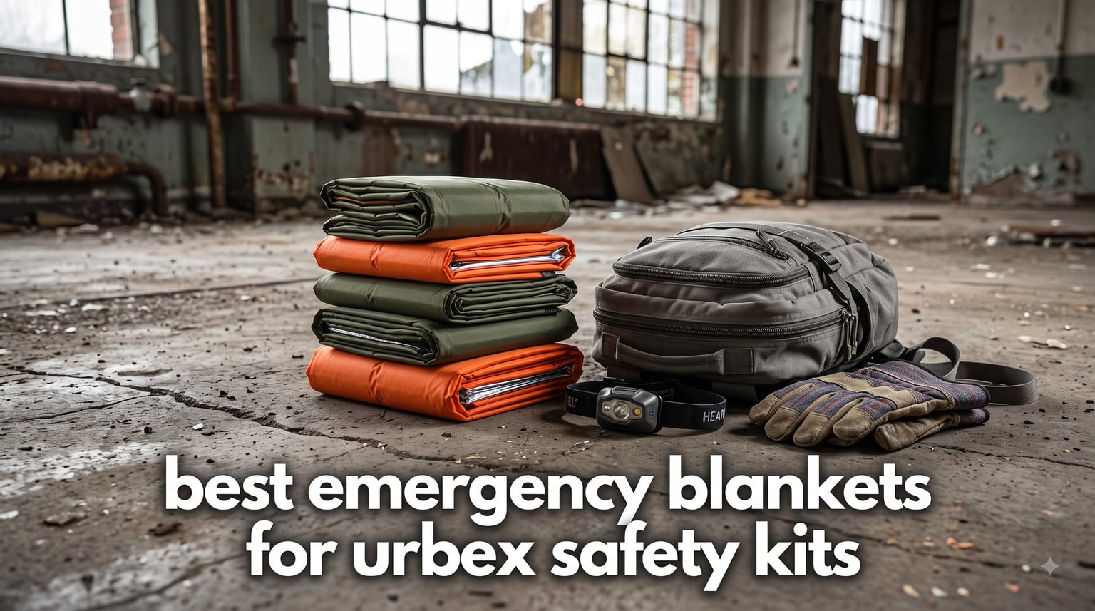 best emergency blankets for urbex safety kits