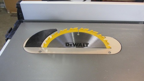 Leecraft DW-2 Zero-Clearance Table Saw Insert for DeWalt Model DW744 and DW746 customer photo 2