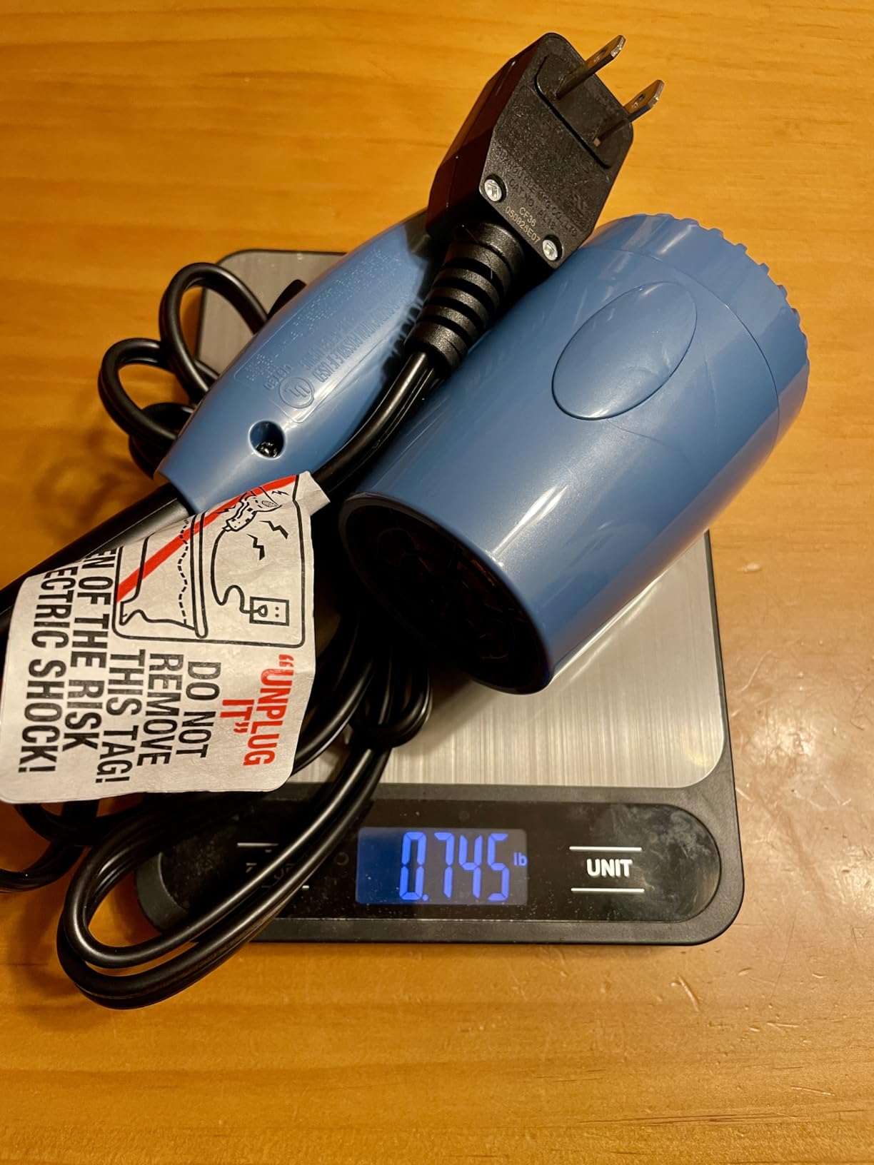 Conair Dual Voltage Hair Dryer, Compact Folding Handle Design, 1600W customer photo 2
