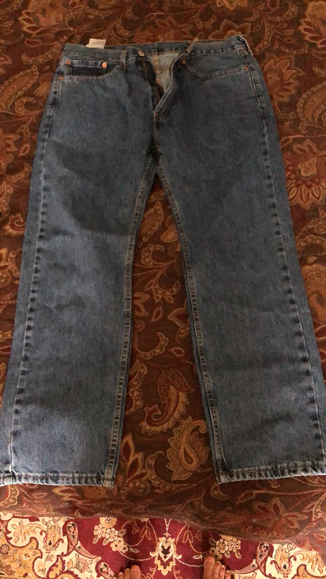 Levi's Men's 505 Regular Fit Jeans customer photo 1