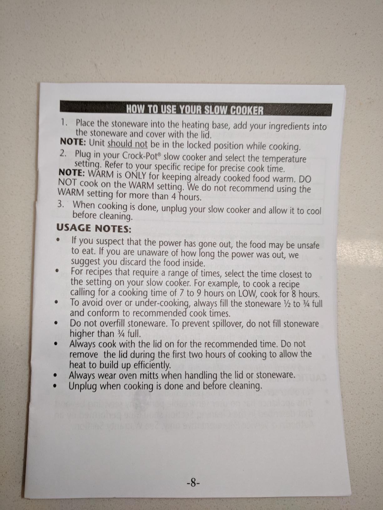 Crock-Pot 6-Quart Oval Manual customer photo 1