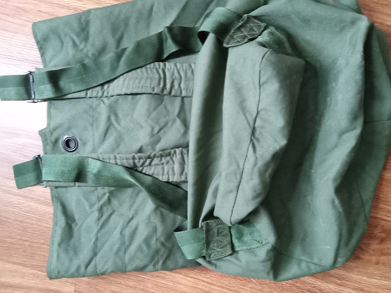 Military Outdoor Clothing Previously Issued Government Olive Drab Cordura 2 Strap Duffle Bag customer photo 1