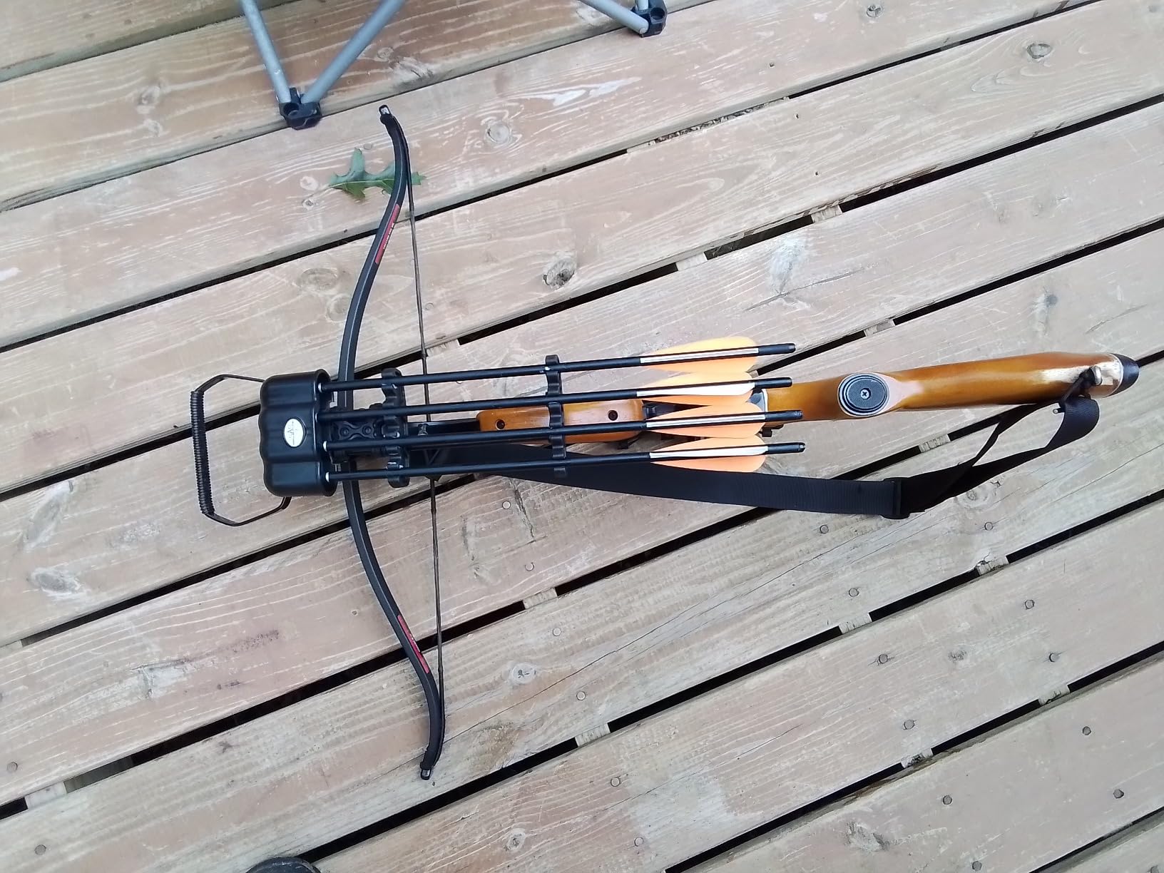 SAS Southland Archery Supply Compact Bow Aluminum Body Hunting Crossbow Light Weight Steel 4-Arrow Quick Release Quiver customer photo 2
