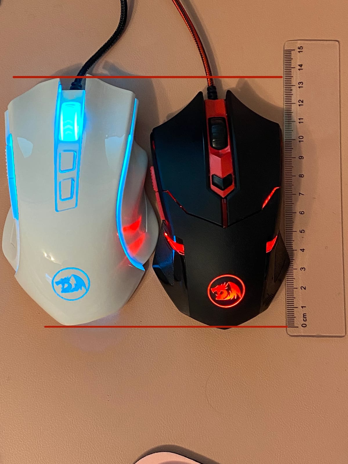 Redragon M602 Gaming Mouse, Ergonomic RGB Gaming Mouse Wired with 7200 Adjustable DPI, 9 Programmable Buttons, Professional Software for Gamer Office [Black] customer photo 2