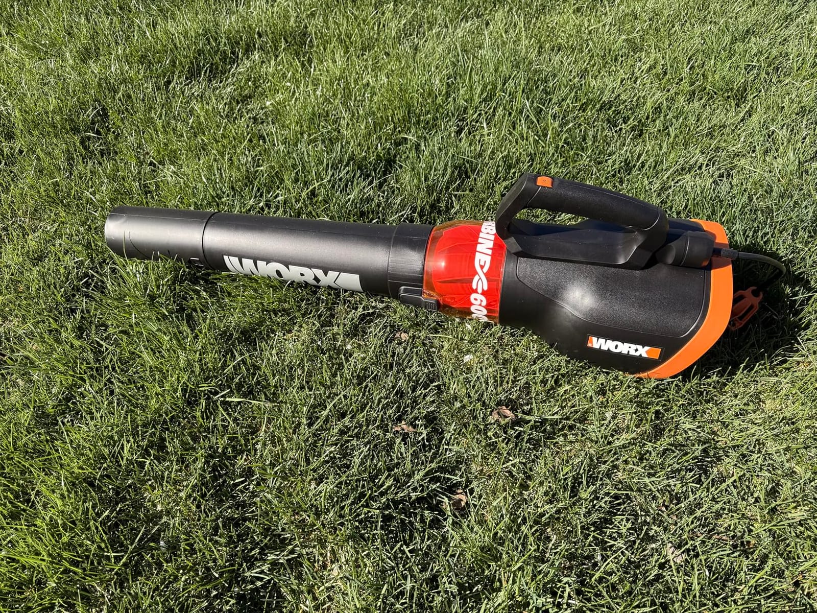 WORX 12 Amp Turbine Electric Leaf Blower for Daily Leaf Removal, WG520 customer photo 2