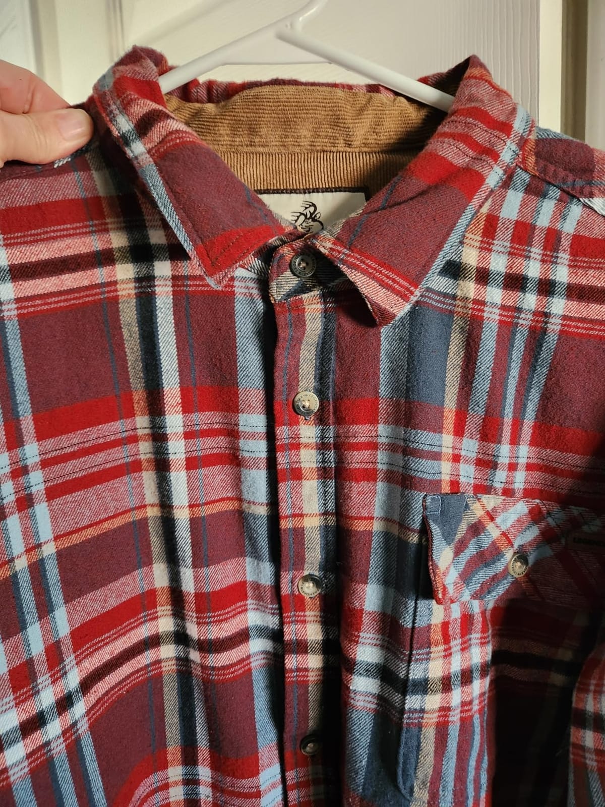 Legendary Whitetails Mens Flannel Long Sleeve Button Down 100% Cotton Shirt customer photo 2