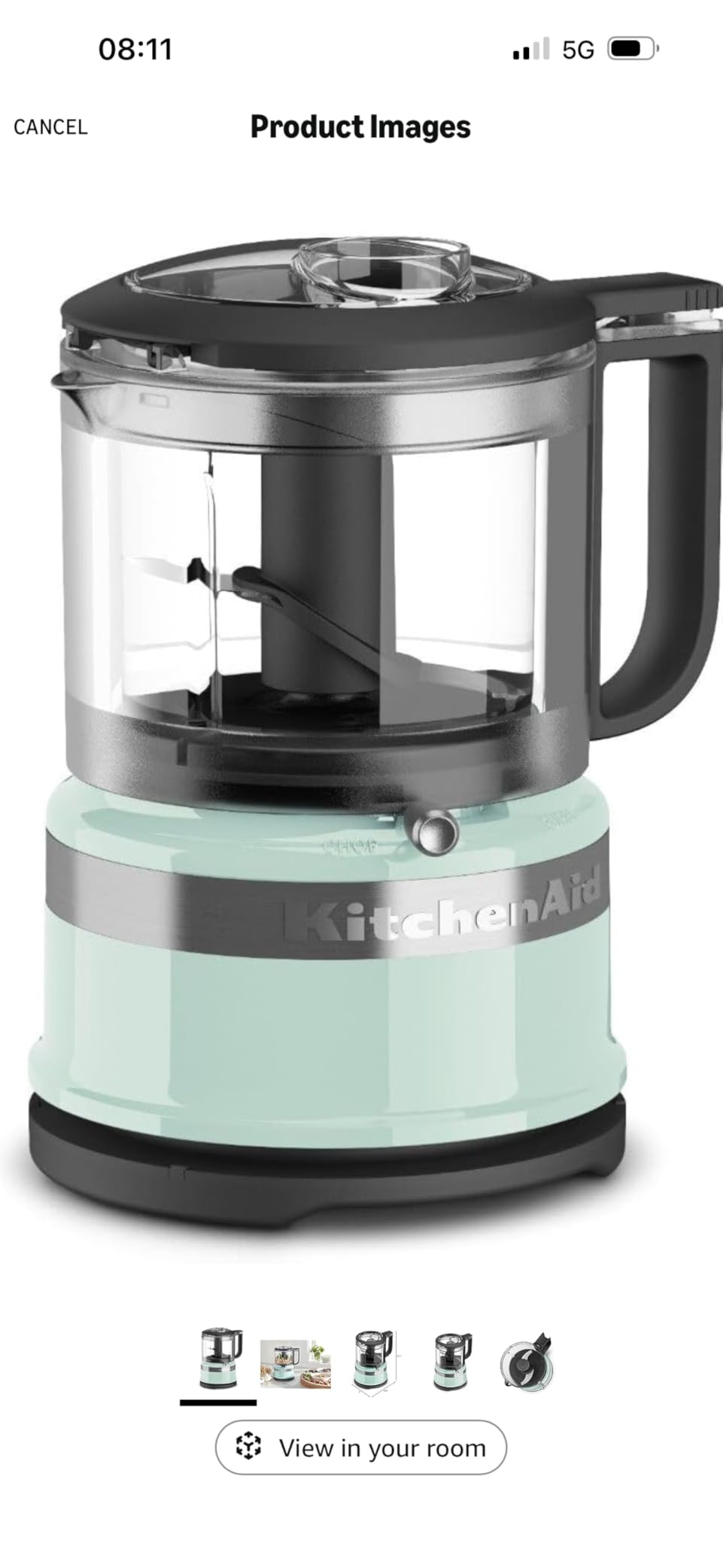 KitchenAid 3.5 Cup Food Chopper, KFC3516ER, Empire Red customer photo 2