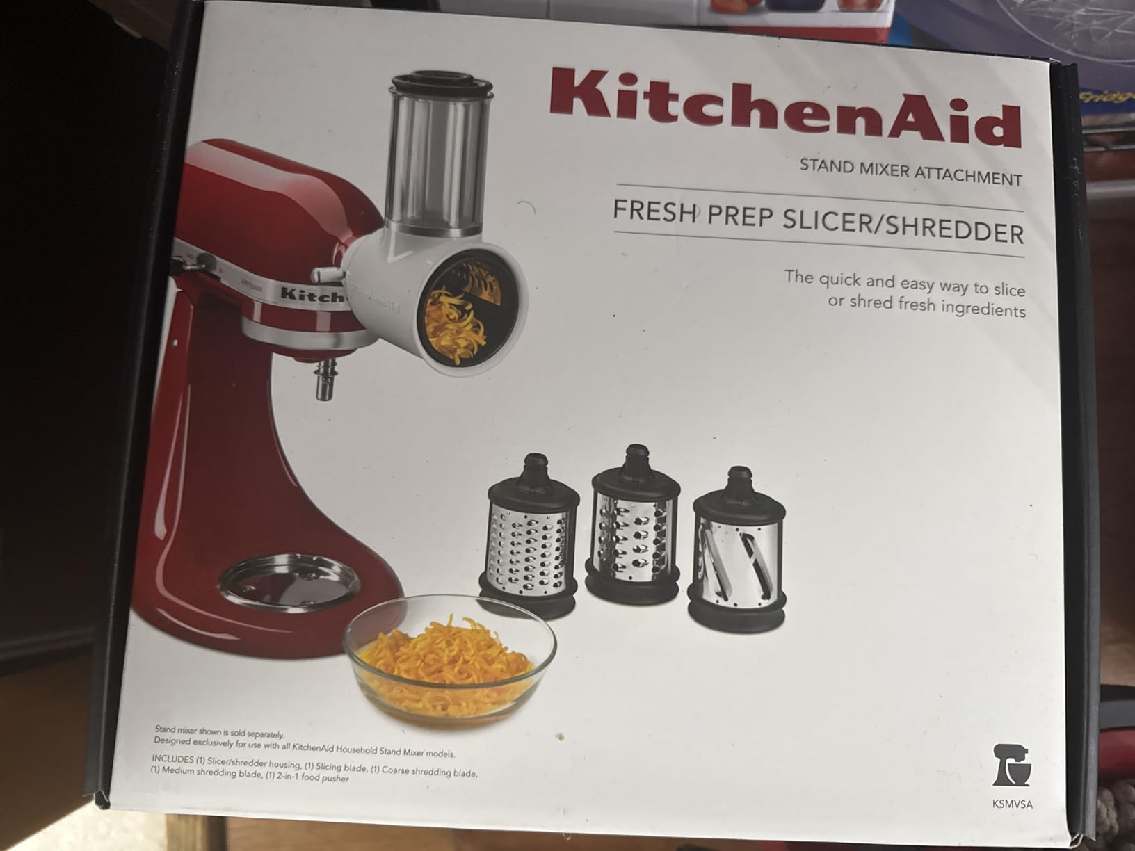 KitchenAid KSMVSA Fresh Prep Slicer and Shredder Attachment customer photo 2